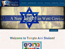 Tablet Screenshot of amishalom.com